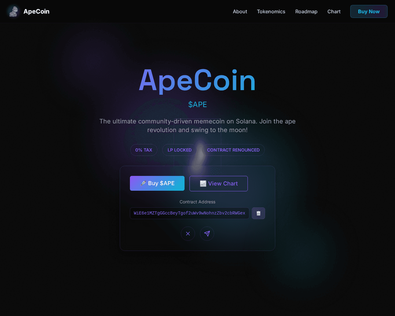 Preview of the Quantum Minimal website template