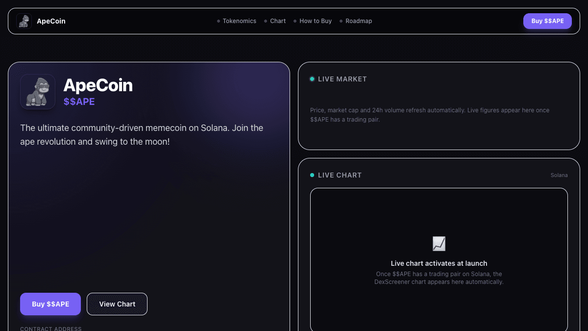 Preview of the Bento website template