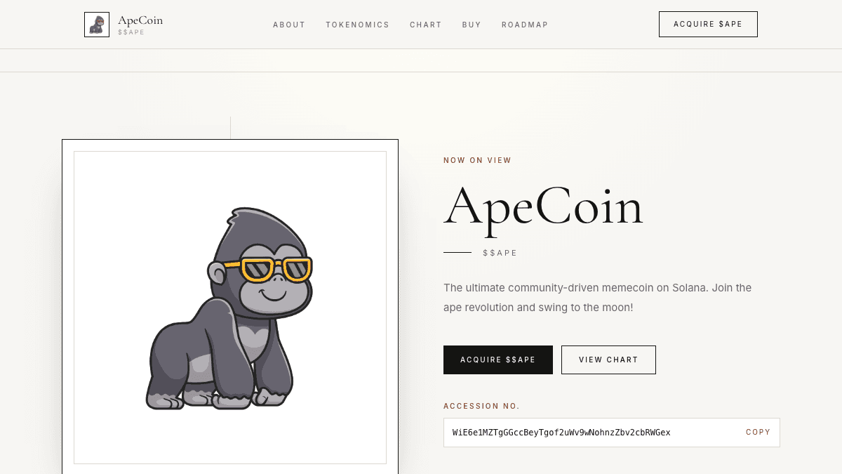 Preview of the Gallery website template