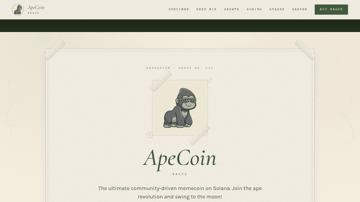 Preview of the Greenhouse website template