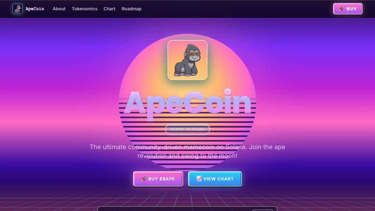 Preview of the HyperWave website template